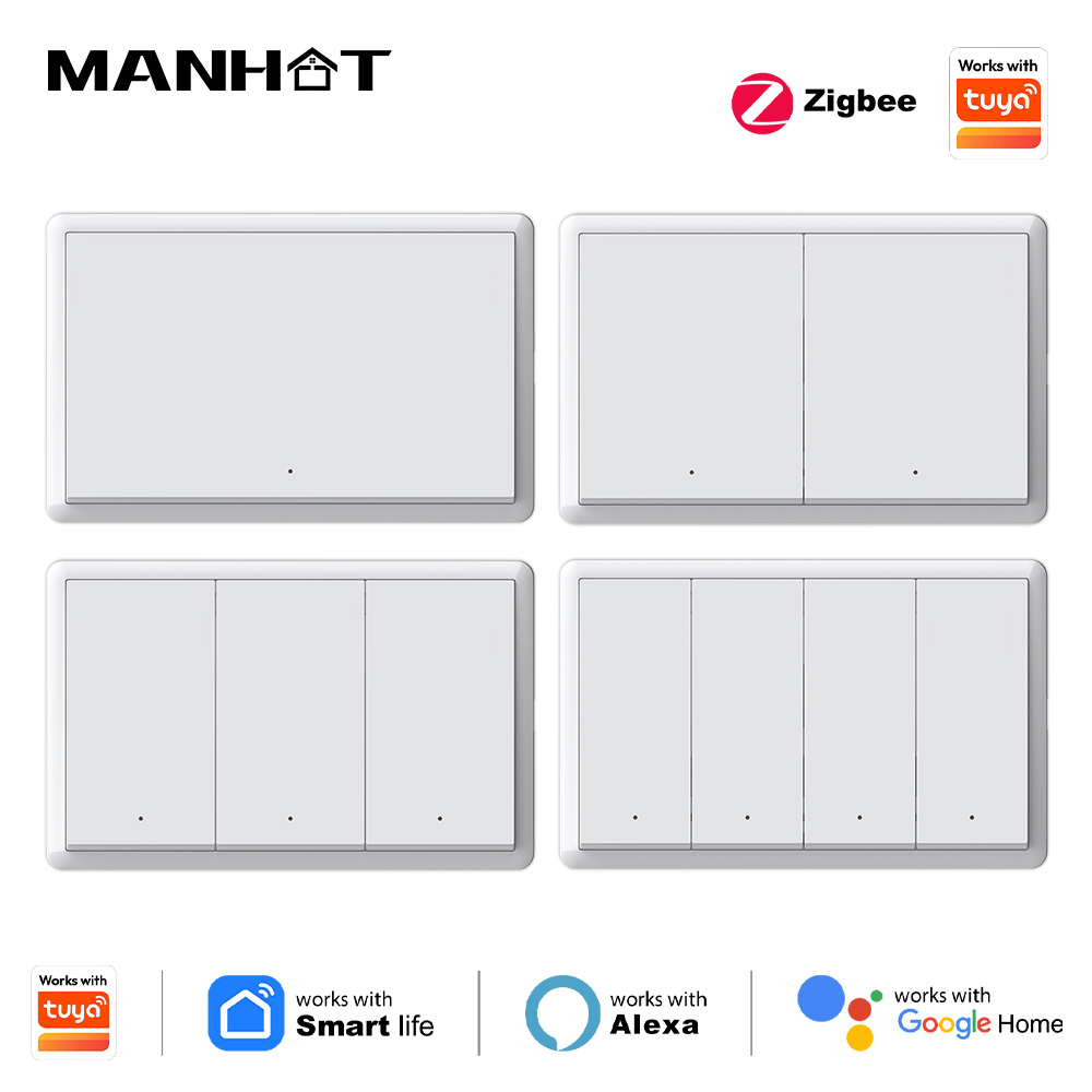 Smart Accessories - مفتاح إضاءة ذكي من مانهوت يعمل