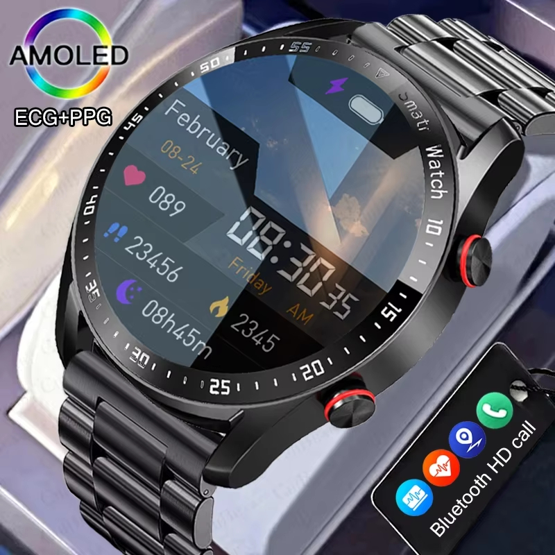 Smartwatch Custom - ساعة ذكية رياضية للرجال والنساء بشاشة