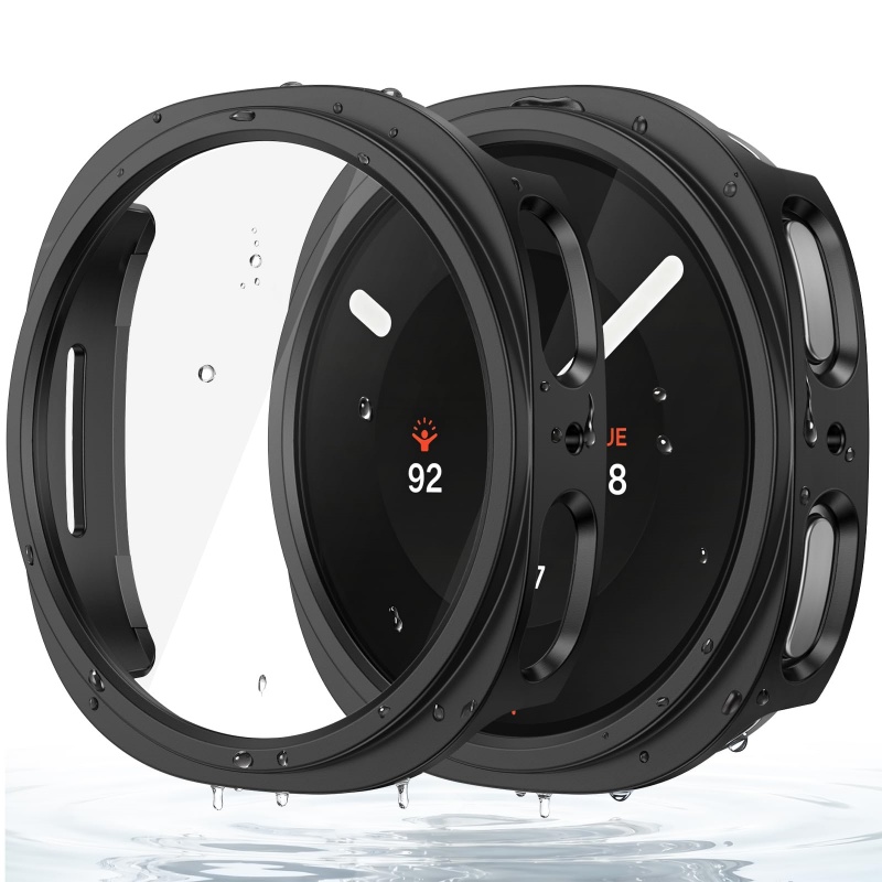 زجاج مقوى + غطاء لساعة سامسونج - مراجعة Samsung Smartwatch Accessories وسعره