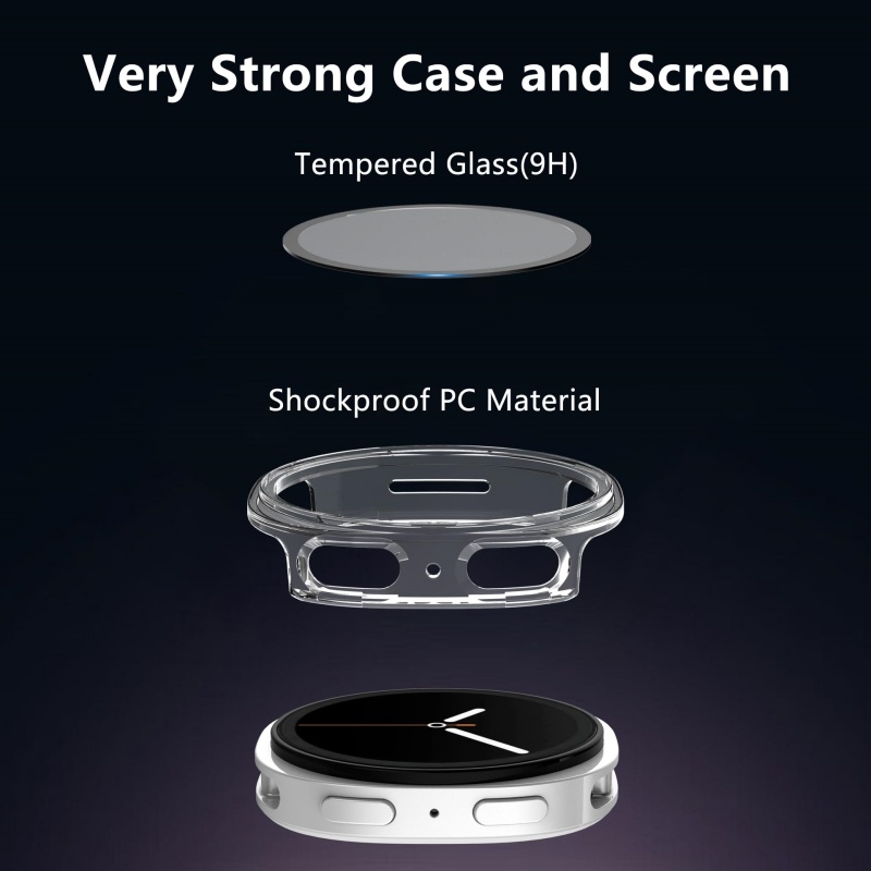 زجاج مقوى + غطاء لساعة سامسونج - مراجعة Samsung Smartwatch Accessories وسعره